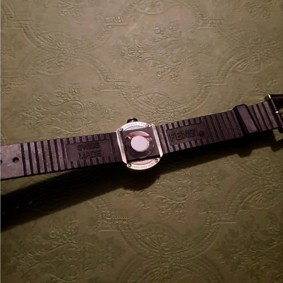 Fendi | Accessories | Watches | Women’s Watch with Black Band and Gold Dial - Picture 6 of 6